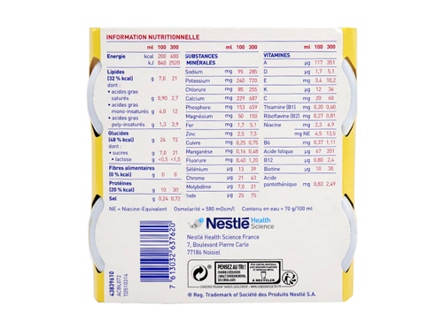 Renutryl Booster fraise – 4x300ml – Image 2