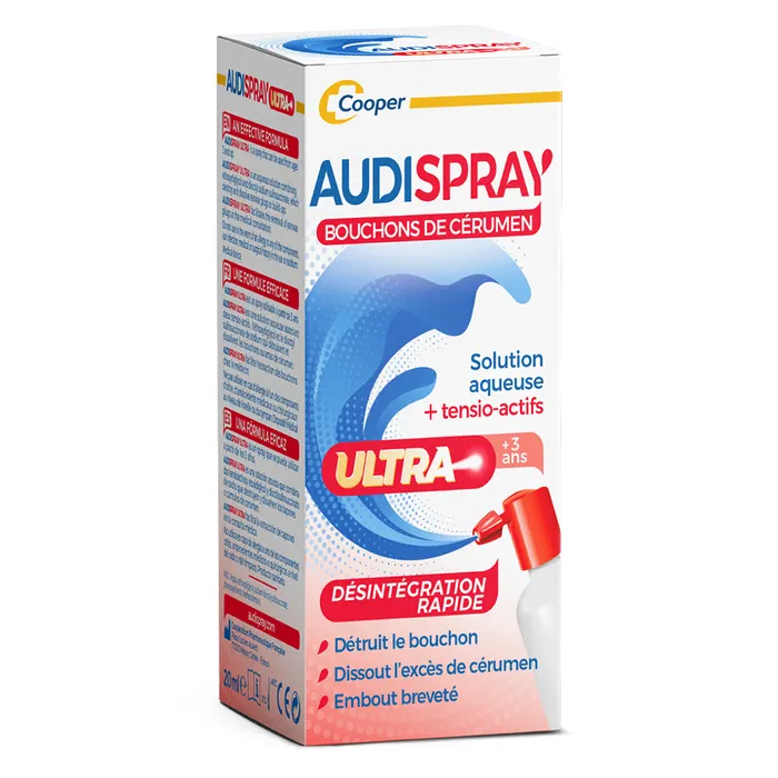 Audispray Bouchons De Cerumen Ultra 20ml – Image 3