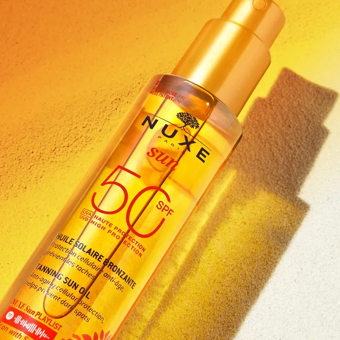 Nuxe Huile Bronzante Haute Protection SPF50 150ml – Image 7