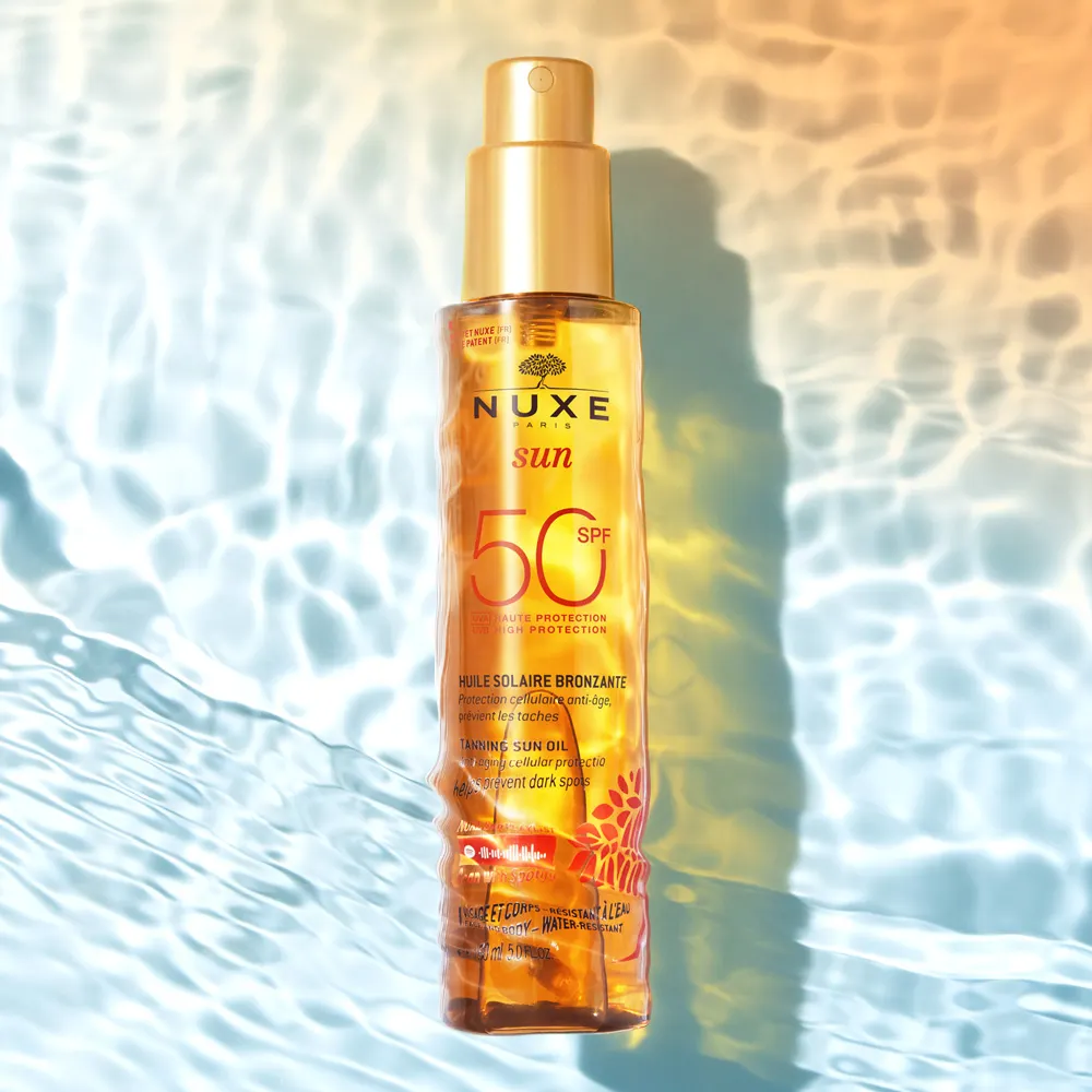 Nuxe Huile Bronzante Haute Protection SPF50 150ml – Image 5