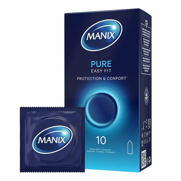 Manix Pure Easy Fit Préservatifs Protection & Confort 10 unités – Image 7