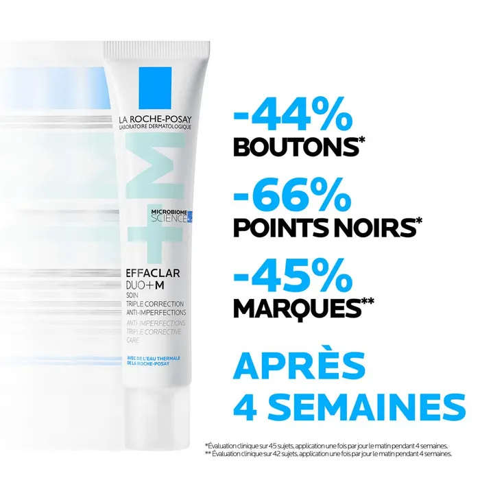 La Roche-Posay Effaclar Duo+M Soin Triple Correction Anti-Imperfections 40ml – Image 5