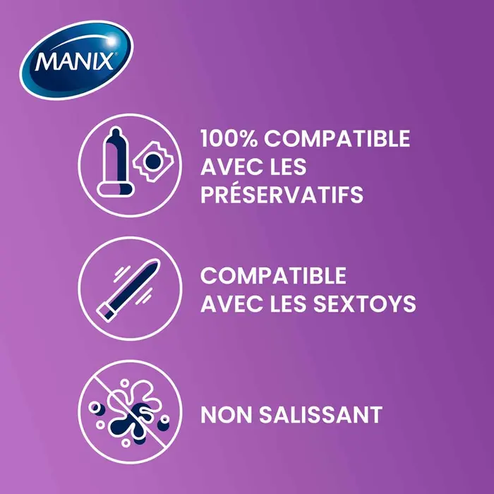 Manix Massage Gel De Massage Stimulant Sensations Intenses 200 ml – Image 3