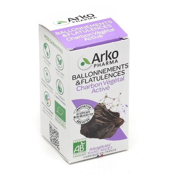 ARKOPHARMA BALLONNEMENTS ET FLATULENCES 40 GÉLULES
