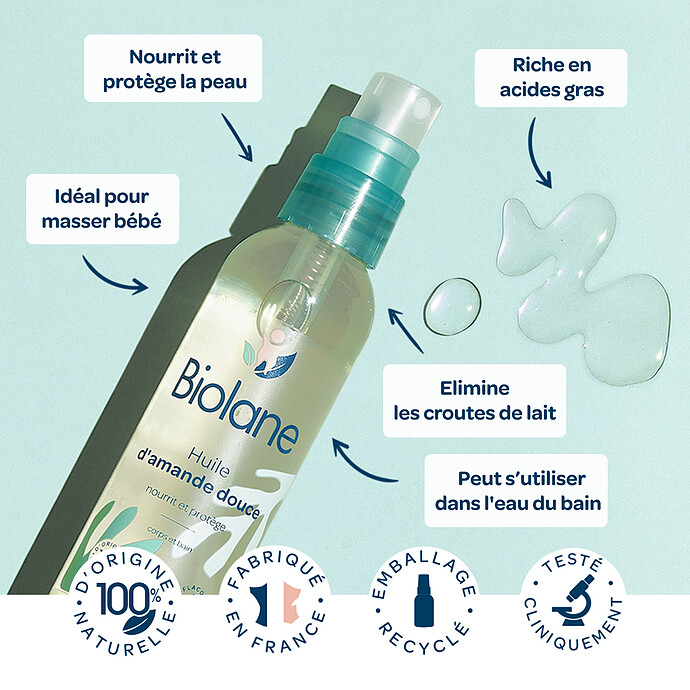 Huile d’Amande Douce – 75 ml – Image 4