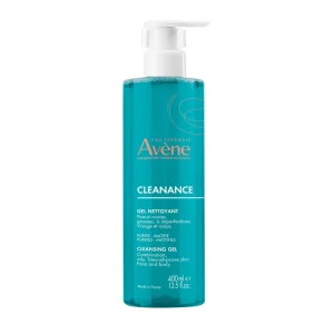 Avène Cleanance Gel Nettoyant Visage Et Corps Peaux Grasses A Imperfections 400 ml