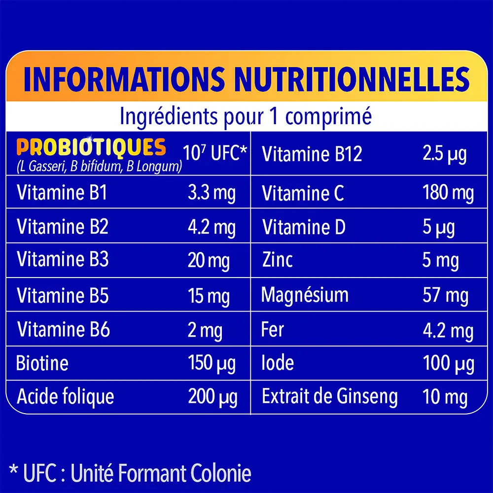 Bion3 Défense – Immunité & Probiotiques – 60 Comprimés – Image 5