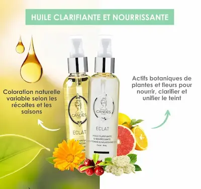 Huile Clarifiante Nourrissante – Candès 100 ml – Image 2