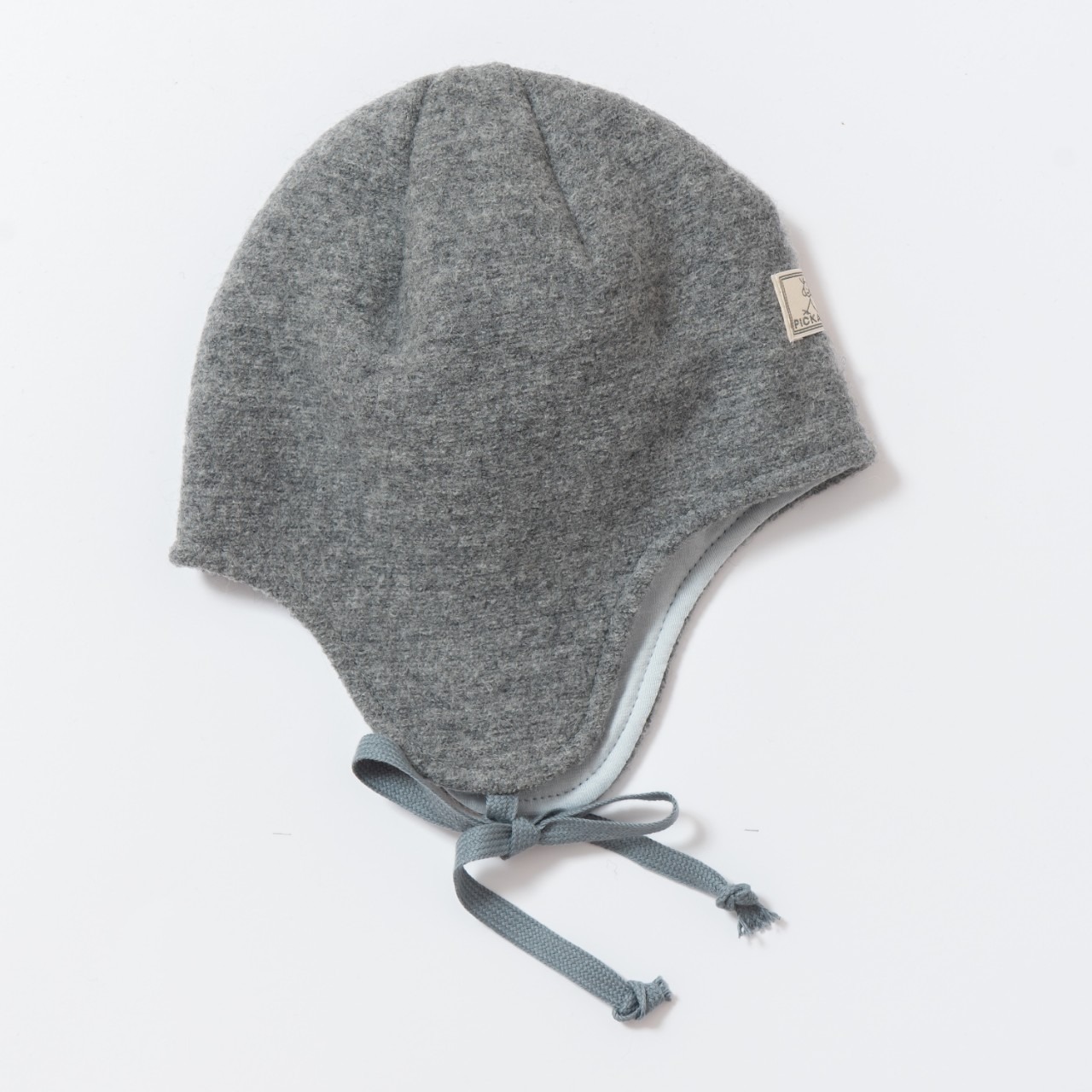 Bonnet en laine bouillie – gris Pickapooh – Image 3