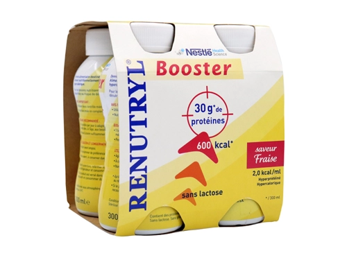 Renutryl Booster fraise – 4x300ml