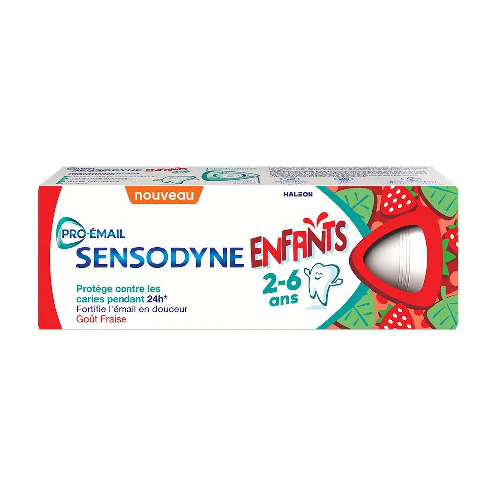 Sensodyne Pro-Email Dentifrice Enfants 2-6 ans Fraise 50ml Aucune valeur de notation Lien sur la même page. (0)