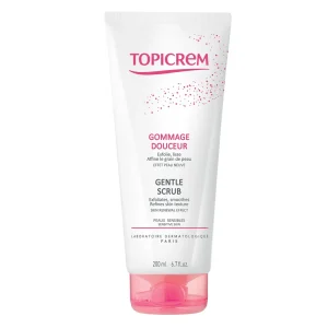 Topicrem Douceur Gommage Douceur Visage Et Corps Peaux Sensibles 200ml Voir l’avis en vidéo