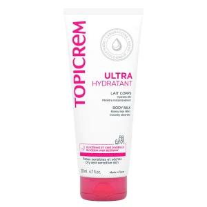 Topicrem Ultra-Hydratant Lait Corps Peaux Sensibles Et Seches 200ml
