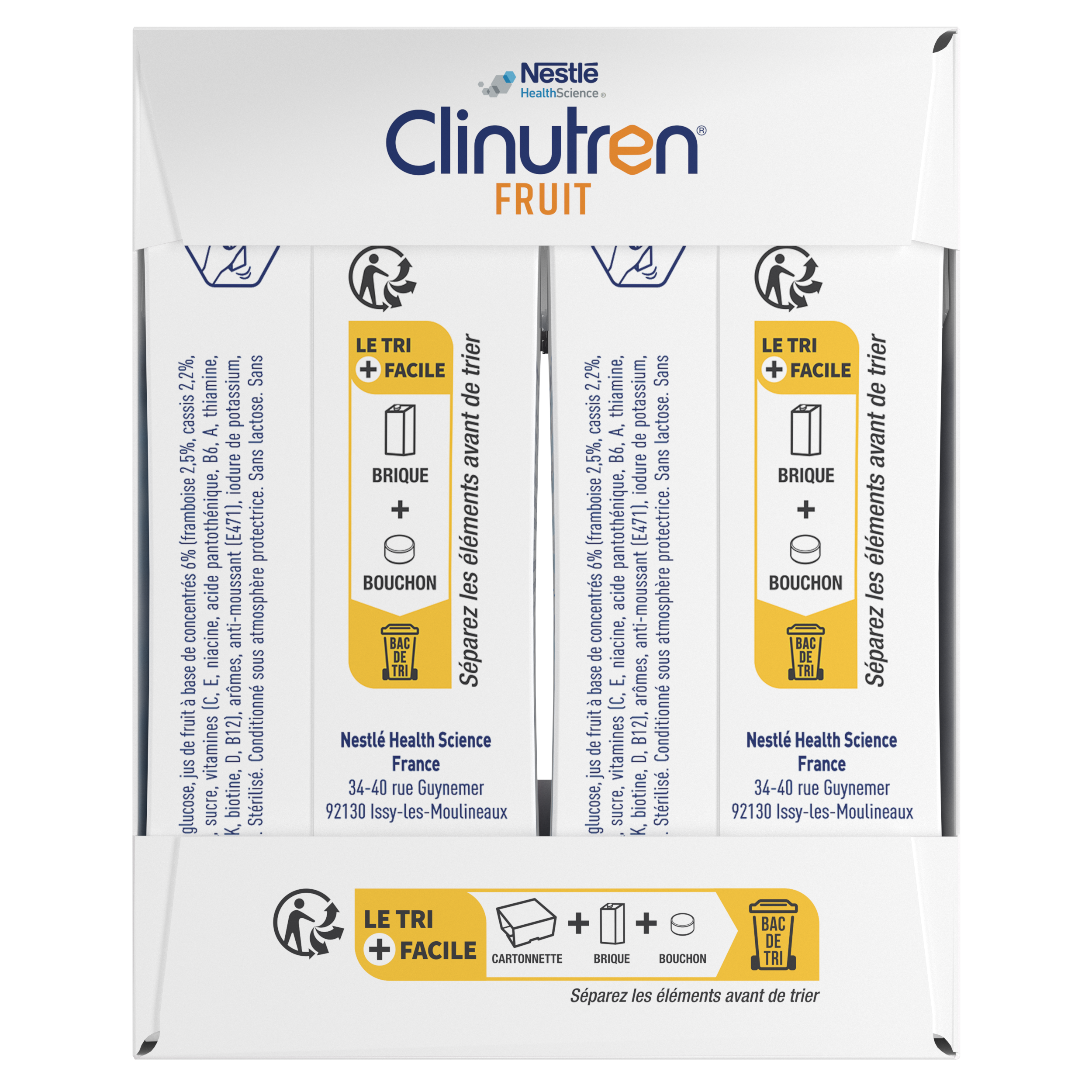 Nestlé Clinutren Ultra Fruit – 4x200ml – Image 2